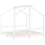 vidaXL Cadru de pat pentru copii, 2x(80x160) cm, lemn masiv de pin vidaXL Cadru de pat pentru copii, 2x(80x160) cm, lemn masiv de pin