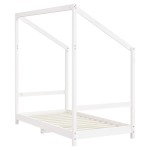 vidaXL Cadru de pat pentru copii, 2x(80x160) cm, lemn masiv de pin vidaXL Cadru de pat pentru copii, 2x(80x160) cm, lemn masiv de pin
