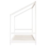 vidaXL Cadru de pat pentru copii, 2x(90x190) cm, lemn masiv de pin