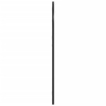 vidaXL Oglindă de perete, negru, 60x90 cm, arcuită, fier