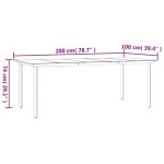vidaXL Set mobilier de grădină, 9 piese, negru, oțel și textilenă vidaXL Set mobilier de grădină, 9 piese, negru, oțel și textilenă