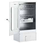 vidaXL Afumătoare cuptor/grătar, generator fum rece, oțel galvanizat vidaXL Afumătoare cuptor/grătar, generator fum rece, oțel galvanizat