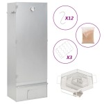 vidaXL Afumătoare cuptor/grătar, generator fum rece, oțel galvanizat vidaXL Afumătoare cuptor/grătar, generator fum rece, oțel galvanizat