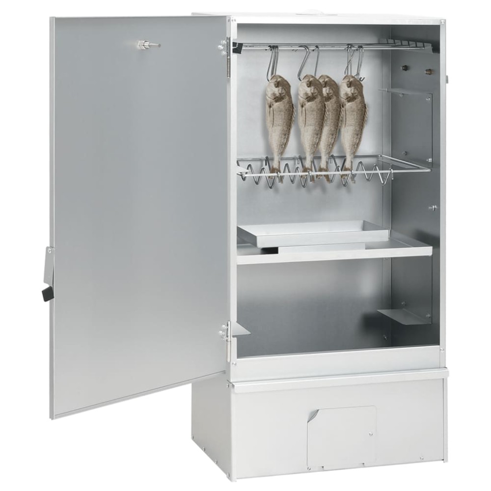 vidaXL Afumătoare cuptor/grătar, generator fum rece, oțel galvanizat