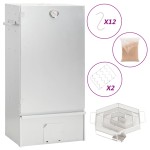 vidaXL Afumătoare cuptor/grătar, generator fum rece, oțel galvanizat vidaXL Afumătoare cuptor/grătar, generator fum rece, oțel galvanizat