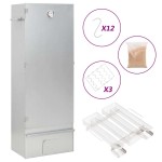 vidaXL Afumătoare cuptor/grătar, generator fum rece, oțel galvanizat vidaXL Afumătoare cuptor/grătar, generator fum rece, oțel galvanizat