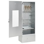 vidaXL Afumătoare cuptor/grătar, generator fum rece, oțel galvanizat vidaXL Afumătoare cuptor/grătar, generator fum rece, oțel galvanizat
