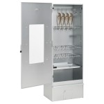 vidaXL Afumătoare cuptor/grătar, generator fum rece, oțel galvanizat vidaXL Afumătoare cuptor/grătar, generator fum rece, oțel galvanizat