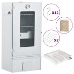vidaXL Afumătoare cuptor/grătar, generator fum rece, oțel galvanizat vidaXL Afumătoare cuptor/grătar, generator fum rece, oțel galvanizat