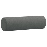 vidaXL Canapea cu 2 locuri cu pernuțe, gri închis, 120 cm, textil vidaXL Canapea cu 2 locuri cu pernuțe, gri închis, 120 cm, textil