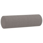 vidaXL Canapea cu 2 locuri cu pernuțe, gri taupe, 120 cm, textil vidaXL Canapea cu 2 locuri cu pernuțe, gri taupe, 120 cm, textil