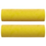 vidaXL Canapea cu 2 locuri cu pernuțe, galben, 120 cm, catifea vidaXL Canapea cu 2 locuri cu pernuțe, galben, 120 cm, catifea