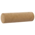 vidaXL Canapea cu 2 locuri cu pernuțe, maro, 120 cm, catifea