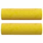 vidaXL Canapea cu 2 locuri cu pernuțe, galben, 140 cm, catifea vidaXL Canapea cu 2 locuri cu pernuțe, galben, 140 cm, catifea
