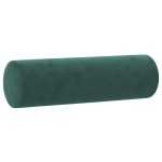 vidaXL Canapea cu 3 locuri cu pernuțe, verde închis, 180 cm, catifea vidaXL Canapea cu 3 locuri cu pernuțe, verde închis, 180 cm, catifea