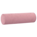 vidaXL Canapea cu 3 locuri cu pernuțe, roz, 180 cm, catifea vidaXL Canapea cu 3 locuri cu pernuțe, roz, 180 cm, catifea