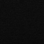 vidaXL Canapea cu 2 locuri cu pernuțe, negru, 120 cm, textil
