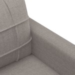 vidaXL Set de canapea cu perne, 4 piese, gri taupe, material textil vidaXL Set de canapea cu perne, 4 piese, gri taupe, material textil