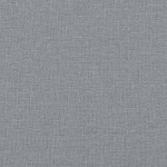 vidaXL Set de canapele cu perne, 3 piese, gri deschis, textil