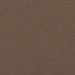 vidaXL Set de canapele cu perne, 3 piese, maro, textil