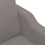 vidaXL Set de canapele cu perne, 4 piese, gri taupe, textil