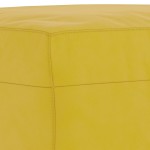vidaXL Set de canapele, 3 piese, galben, catifea vidaXL Set de canapele, 3 piese, galben, catifea