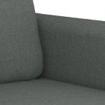 vidaXL Set de canapele cu perne, 4 piese, gri închis, textil vidaXL Set de canapele cu perne, 4 piese, gri închis, textil