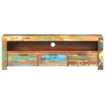 vidaXL Comodă TV, 119 x 30 x 41 cm, lemn masiv reciclat