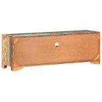 vidaXL Comodă TV, 119 x 30 x 41 cm, lemn masiv reciclat