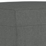 vidaXL Set de canapele cu perne, 3 piese, gri închis, textil vidaXL Set de canapele cu perne, 3 piese, gri închis, textil