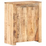 vidaXL Servantă, 59 x 33 x 75 cm, lemn de mango nefinisat vidaXL Servantă, 59 x 33 x 75 cm, lemn de mango nefinisat