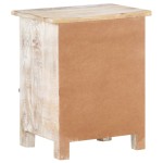 vidaXL Noptieră, 40x30x50 cm, lemn de acacia nefinisat vidaXL Noptieră, 40x30x50 cm, lemn de acacia nefinisat