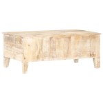 vidaXL Măsuță de cafea, 100 x 55 x 40 cm, lemn de acacia nefinisat vidaXL Măsuță de cafea, 100 x 55 x 40 cm, lemn de acacia nefinisat