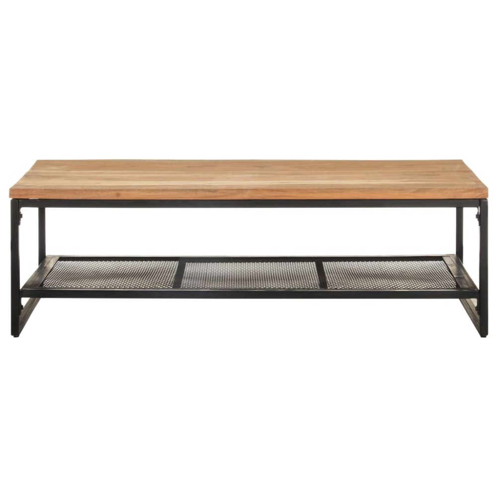 vidaXL Masă de cafea 110x60x35 cm lemn masiv de acacia