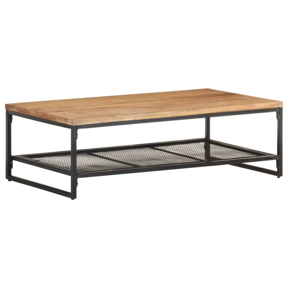 vidaXL Masă de cafea 110x60x35 cm lemn masiv de acacia