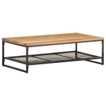 vidaXL Masă de cafea 110x60x35 cm lemn masiv de acacia