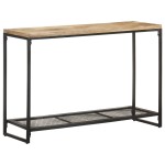 vidaXL Masă consolă, 110 x 35 x 75 cm, lemn masiv de mango vidaXL Masă consolă, 110 x 35 x 75 cm, lemn masiv de mango