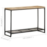 vidaXL Masă consolă, 110 x 35 x 75 cm, lemn masiv de mango vidaXL Masă consolă, 110 x 35 x 75 cm, lemn masiv de mango
