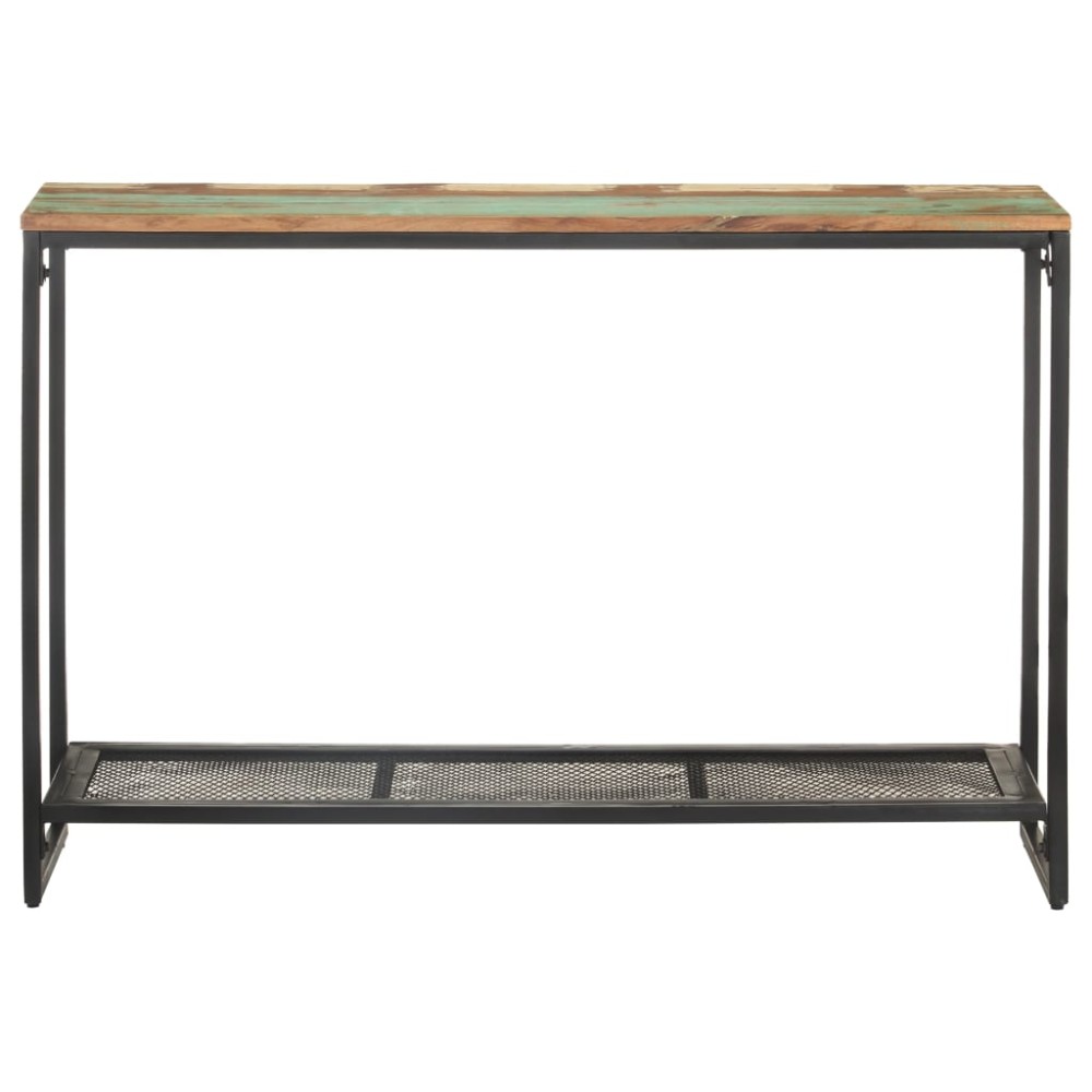 vidaXL Masă consolă, 110 x 35 x 75 cm, lemn masiv reciclat