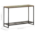 vidaXL Masă consolă, 110 x 35 x 75 cm, lemn masiv reciclat vidaXL Masă consolă, 110 x 35 x 75 cm, lemn masiv reciclat