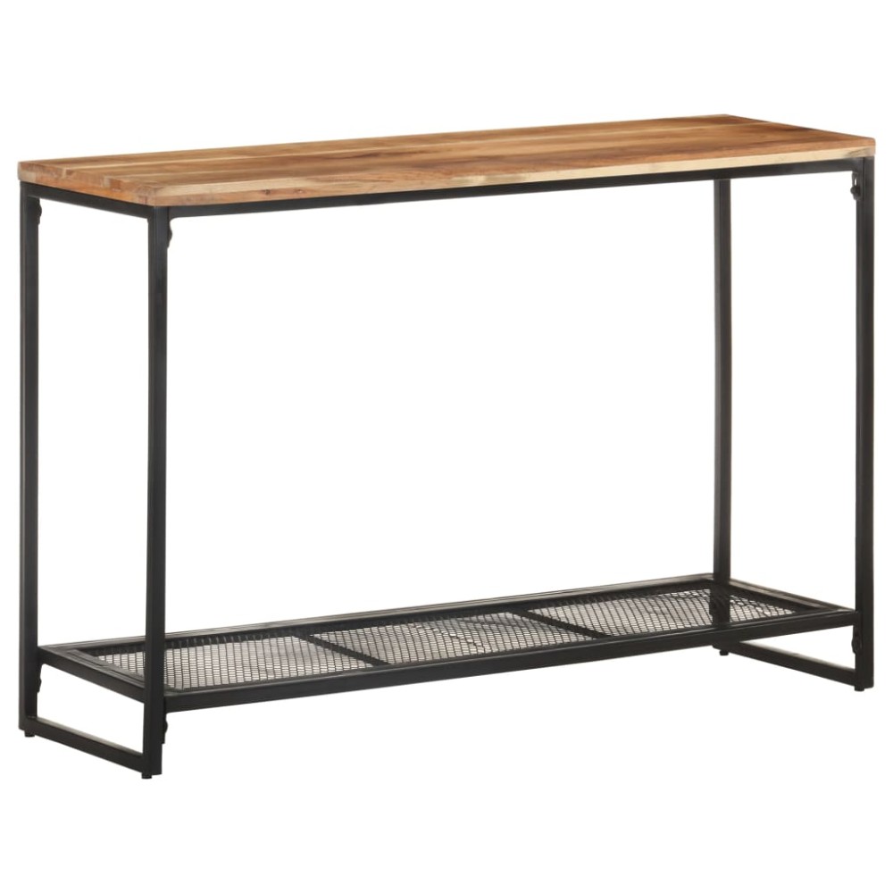 vidaXL Masă consolă, 110 x 35 x 75 cm, lemn masiv de acacia