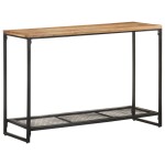 vidaXL Masă consolă, 110 x 35 x 75 cm, lemn masiv de acacia