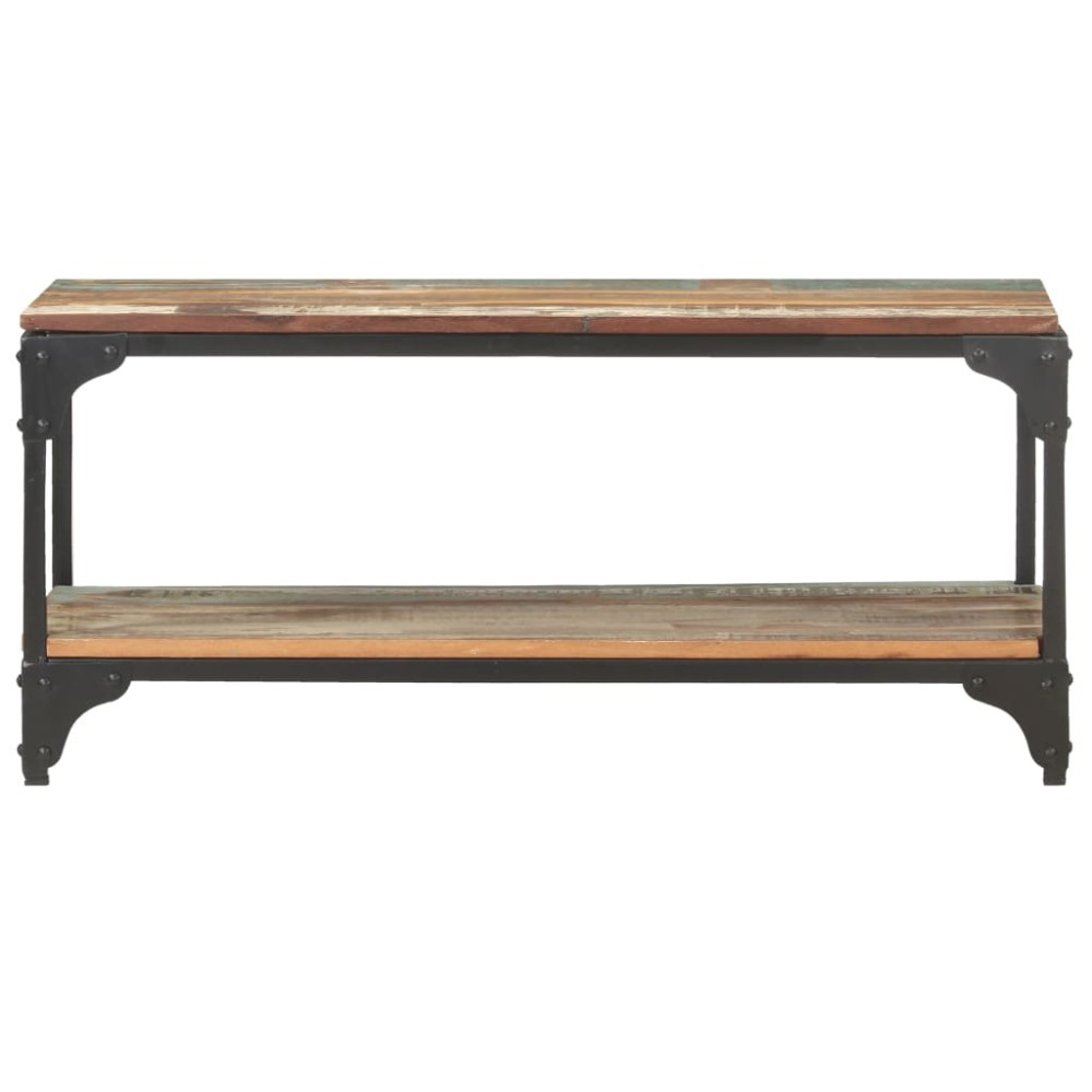 vidaXL Măsuță de cafea, 90x30x40 cm, lemn masiv reciclat