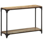 vidaXL Masă consolă, 110x30x75 cm, lemn masiv reciclat vidaXL Masă consolă, 110x30x75 cm, lemn masiv reciclat