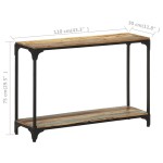 vidaXL Masă consolă, 110x30x75 cm, lemn masiv reciclat vidaXL Masă consolă, 110x30x75 cm, lemn masiv reciclat