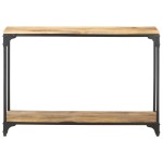 vidaXL Masă consolă, 110 x 30 x 75 cm, lemn masiv de mango vidaXL Masă consolă, 110 x 30 x 75 cm, lemn masiv de mango