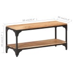 vidaXL Măsuță de cafea, 90x30x40 cm, lemn masiv de acacia vidaXL Măsuță de cafea, 90x30x40 cm, lemn masiv de acacia