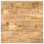 vidaXL Masă bistro pătrată, 70 x 70 x 75 cm, lemn de mango nefinisat vidaXL Masă bistro pătrată, 70 x 70 x 75 cm, lemn de mango nefinisat