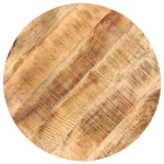 vidaXL Masă de bistro, Ø80 x 75 cm, lemn de mango nefinisat, rotund vidaXL Masă de bistro, Ø80 x 75 cm, lemn de mango nefinisat, rotund