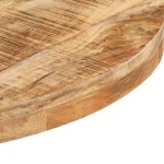 vidaXL Masă de bistro, Ø80 x 75 cm, lemn de mango nefinisat, rotund vidaXL Masă de bistro, Ø80 x 75 cm, lemn de mango nefinisat, rotund